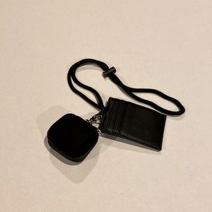 Lanyard with small case and ID, credit card holder.  New without tags!